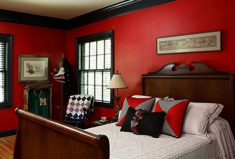 Những tông màu dễ sử dụng trong nội thất là đỏ, hồng, cam, hồng, tím, xanh lá.