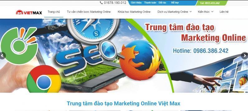 Trung tâm đào tạo marketing online Việt Max