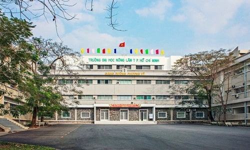 Khuôn viên trường Đại học Nông lâm thành phố Hồ Chí Minh