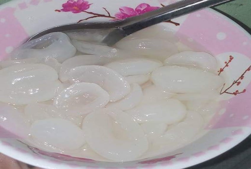 Cùi dừa nước - món ăn đặc sản Tây Nam Bộ